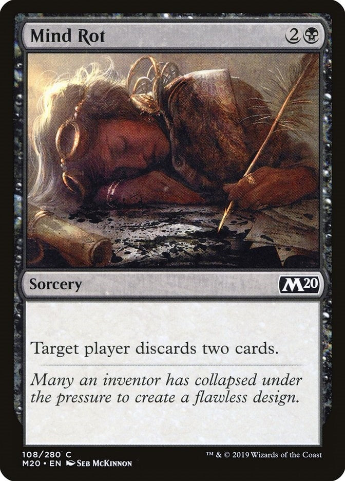 Image for Mind Rot (108) (Core Set 2020) - Magic: The Gathering