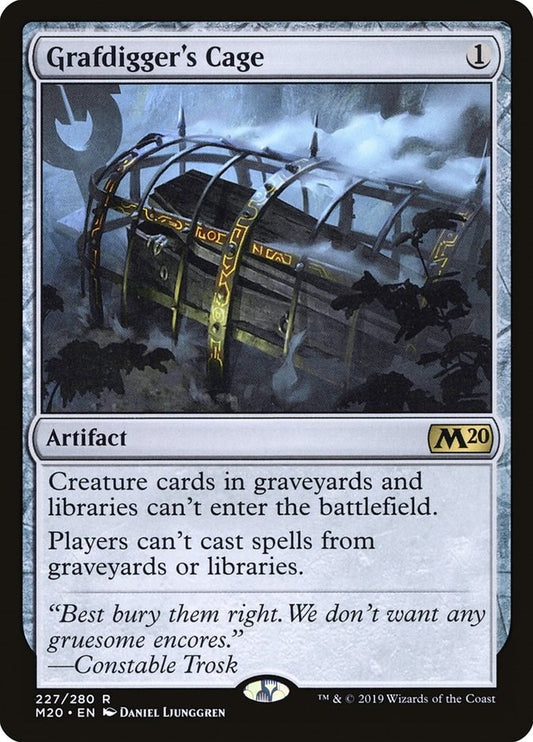 Image for Grafdigger's Cage (227) (Core Set 2020) - Magic: The Gathering