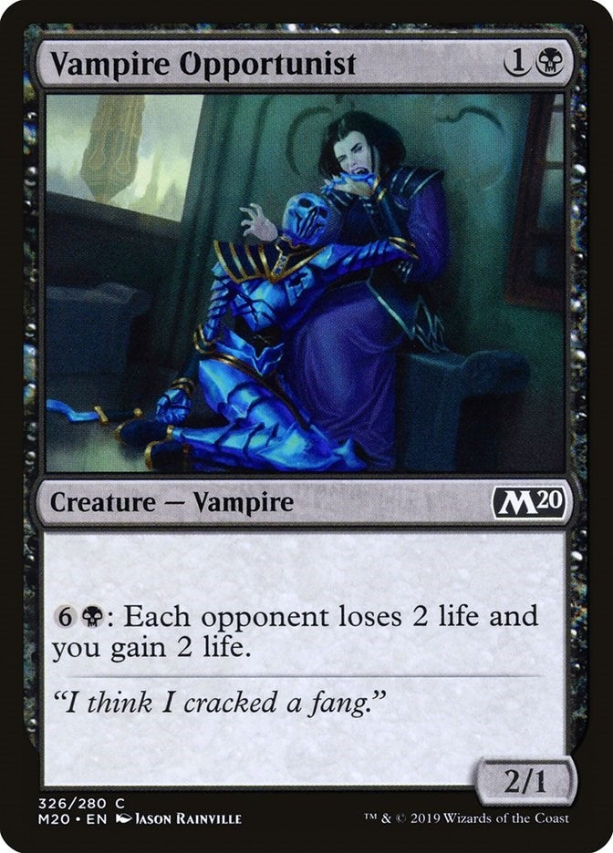 Image for Vampire Opportunist (326) (Core Set 2020) - Magic: The Gathering