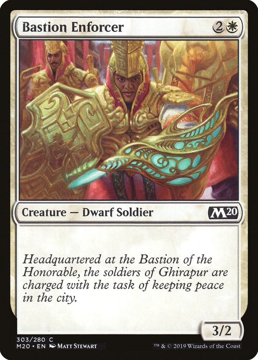 Image for Bastion Enforcer (303) (Core Set 2020) - Magic: The Gathering