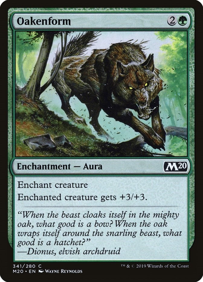 Image for Oakenform (341) (Core Set 2020) - Magic: The Gathering