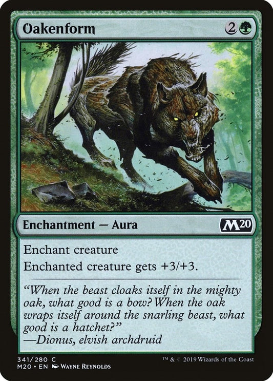 Image for Oakenform (341) (Core Set 2020) - Magic: The Gathering
