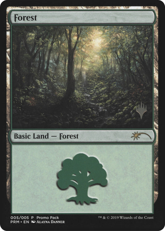 Image for Forest (5) (Promo Pack: Core Set 2020) - Magic: The Gathering