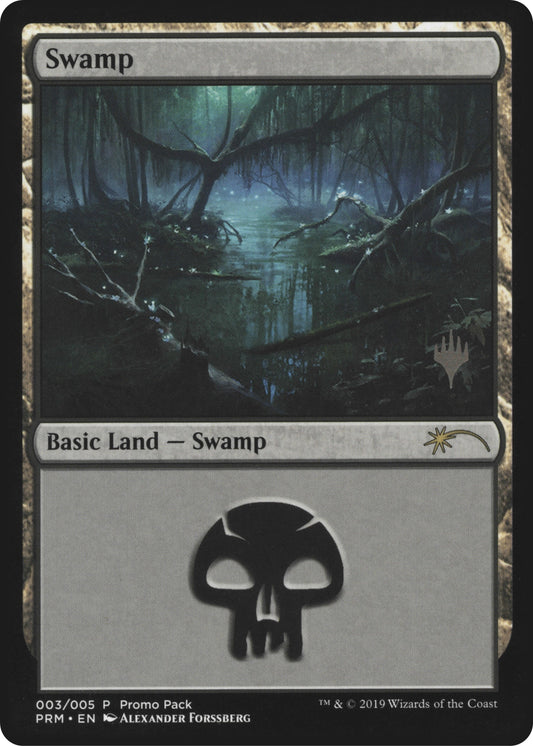 Image for Swamp (3) (Promo Pack: Core Set 2020) - Magic: The Gathering