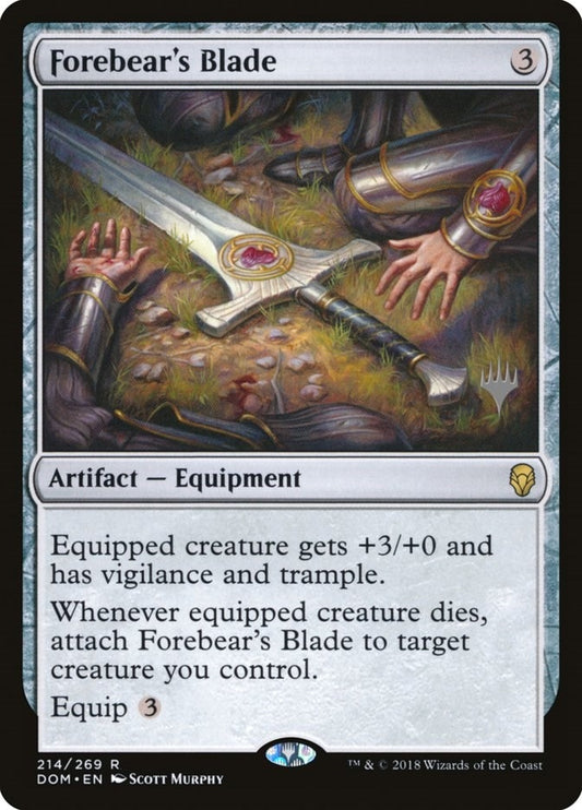 Image for Forebear's Blade (214) (Promo Pack: Core Set 2020) - Magic: The Gathering