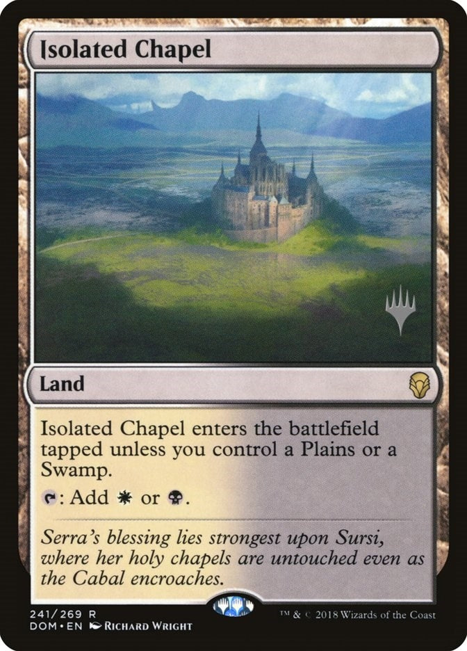 Image for Isolated Chapel (241) (Promo Pack: Core Set 2020) - Magic: The Gathering
