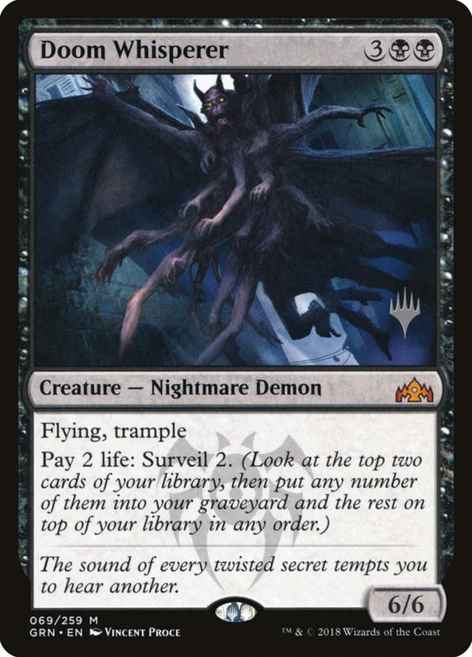 Image for Doom Whisperer (69) (Promo Pack: Core Set 2020) - Magic: The Gathering