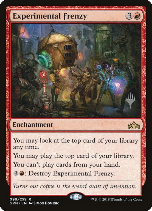 Image for Experimental Frenzy (99) (Promo Pack: Core Set 2020) - Magic: The Gathering