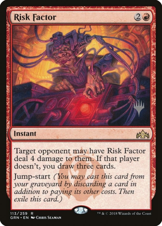 Image for Risk Factor (113) (Promo Pack: Core Set 2020) - Magic: The Gathering