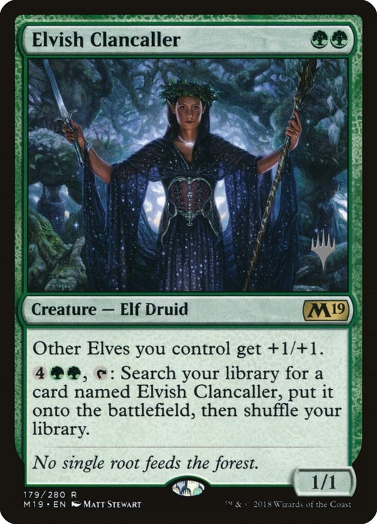 Image for Elvish Clancaller (179) (Promo Pack: Core Set 2020) - Magic: The Gathering