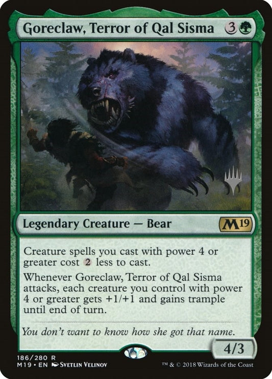 Image for Goreclaw, Terror of Qal Sisma (186) (Promo Pack: Core Set 2020) - Magic: The Gathering