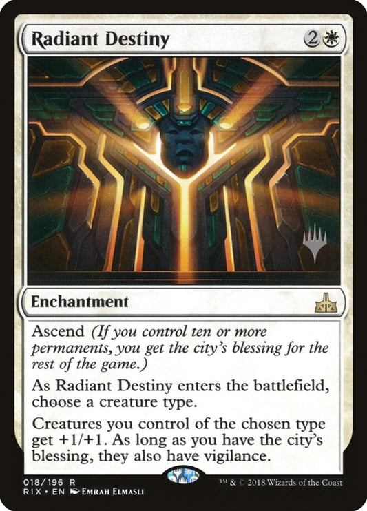 Image for Radiant Destiny (18) (Promo Pack: Core Set 2020) - Magic: The Gathering