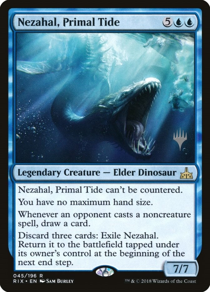 Image for Nezahal, Primal Tide (45) (Promo Pack: Core Set 2020) - Magic: The Gathering