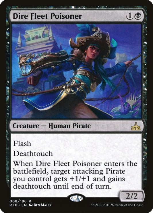Image for Dire Fleet Poisoner (68) (Promo Pack: Core Set 2020) - Magic: The Gathering