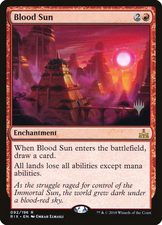 Image for Blood Sun (92) (Promo Pack: Core Set 2020) - Magic: The Gathering