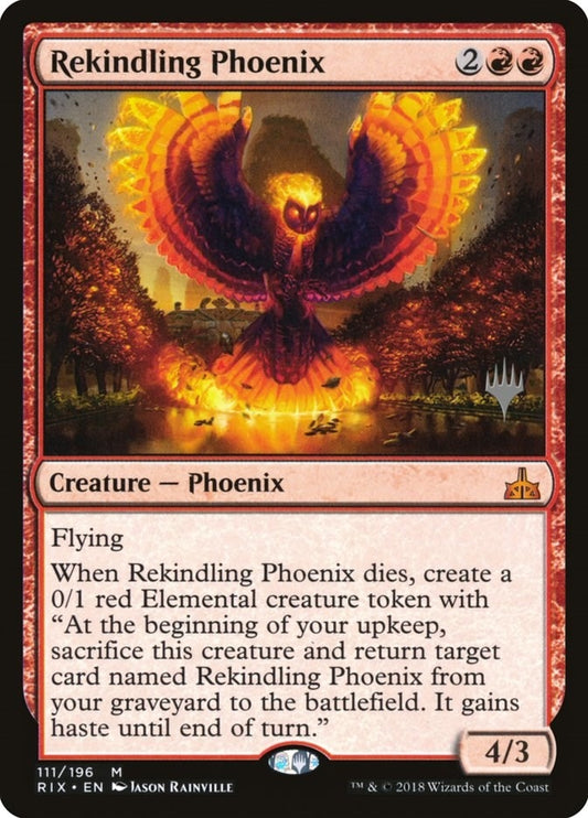 Image for Rekindling Phoenix (111) (Promo Pack: Core Set 2020) - Magic: The Gathering