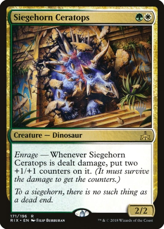 Image for Siegehorn Ceratops (171) (Promo Pack: Core Set 2020) - Magic: The Gathering