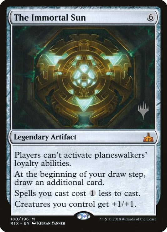 Image for The Immortal Sun (180) (Promo Pack: Core Set 2020) - Magic: The Gathering