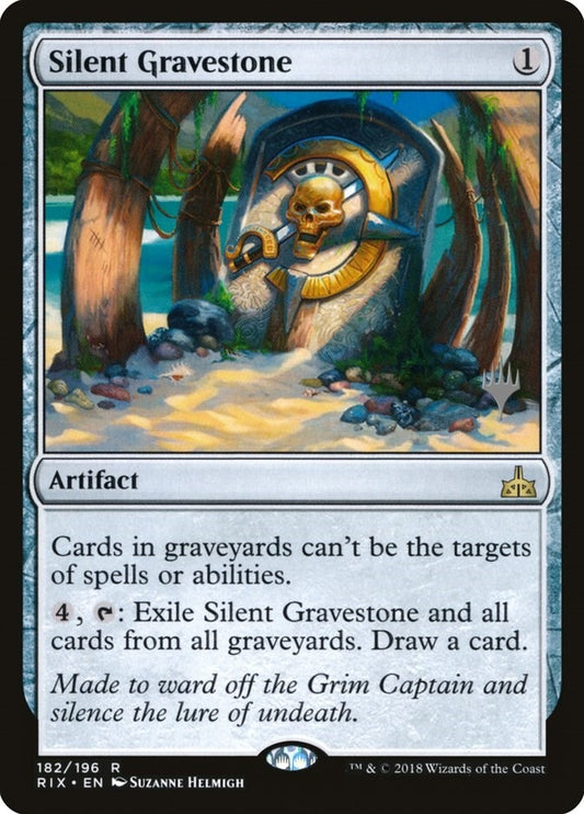 Image for Silent Gravestone (182) (Promo Pack: Core Set 2020) - Magic: The Gathering