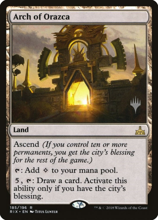 Image for Arch of Orazca (185) (Promo Pack: Core Set 2020) - Magic: The Gathering