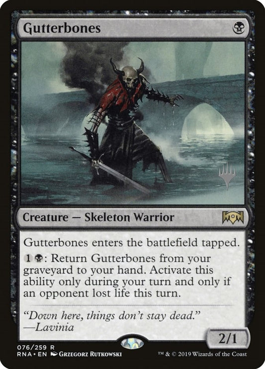 Image for Gutterbones (76) (Promo Pack: Core Set 2020) - Magic: The Gathering