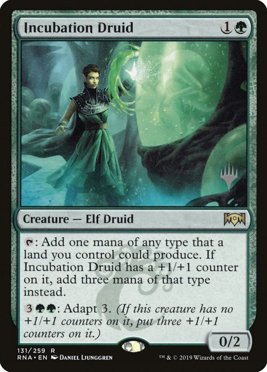 Image for Incubation Druid (131) (Promo Pack: Core Set 2020) - Magic: The Gathering
