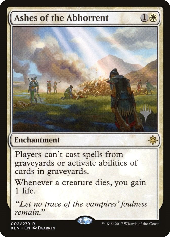 Image for Ashes of the Abhorrent (2) (Promo Pack: Core Set 2020) - Magic: The Gathering