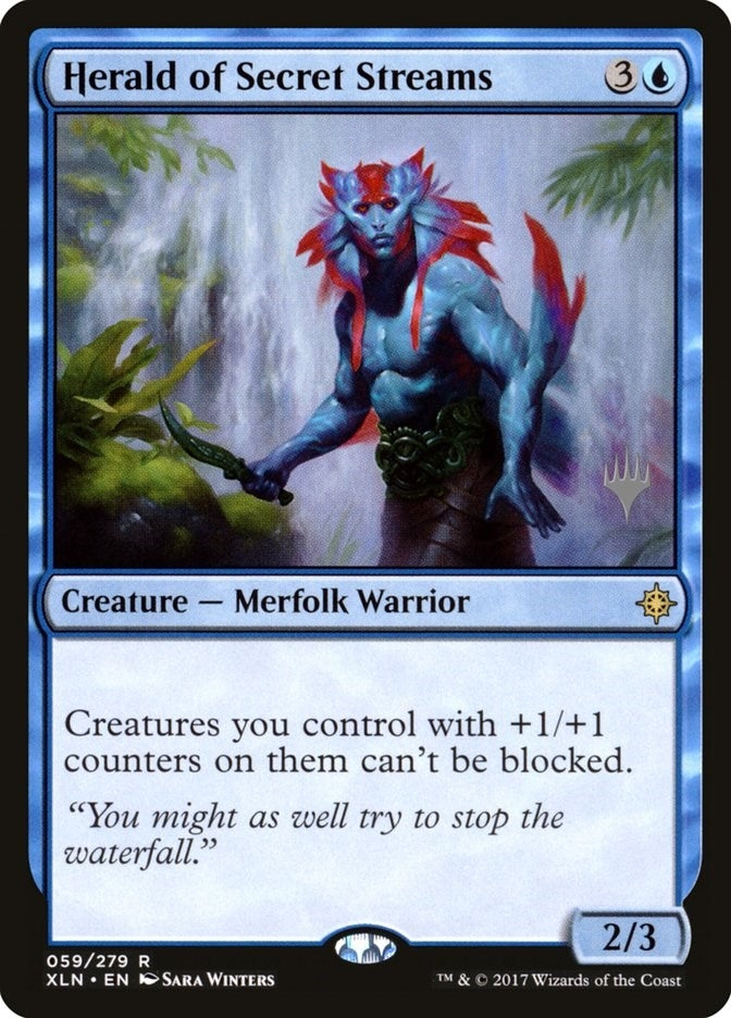 Image for Herald of Secret Streams (59) (Promo Pack: Core Set 2020) - Magic: The Gathering