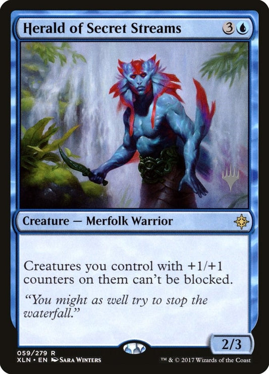 Image for Herald of Secret Streams (59) (Promo Pack: Core Set 2020) - Magic: The Gathering