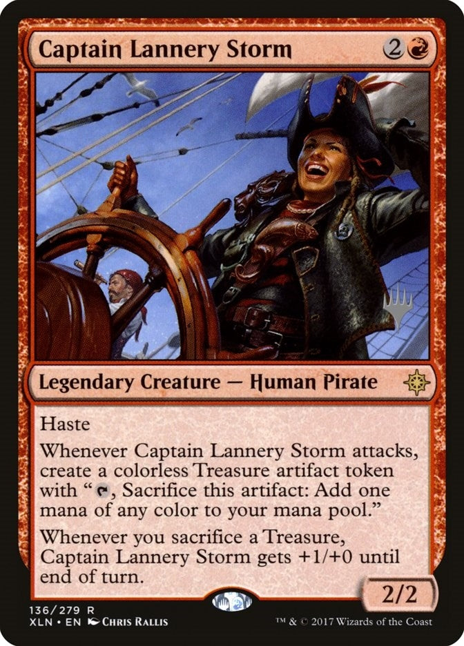 Image for Captain Lannery Storm (136) (Promo Pack: Core Set 2020) - Magic: The Gathering