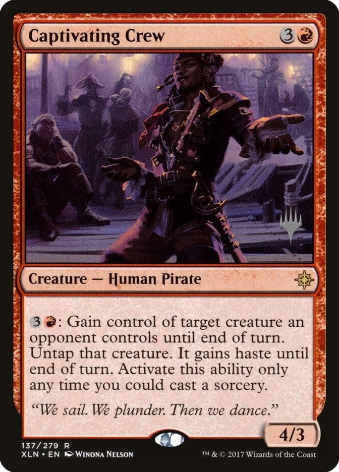 Image for Captivating Crew (137) (Promo Pack: Core Set 2020) - Magic: The Gathering