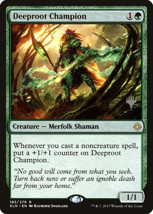 Image for Deeproot Champion (185) (Promo Pack: Core Set 2020) - Magic: The Gathering