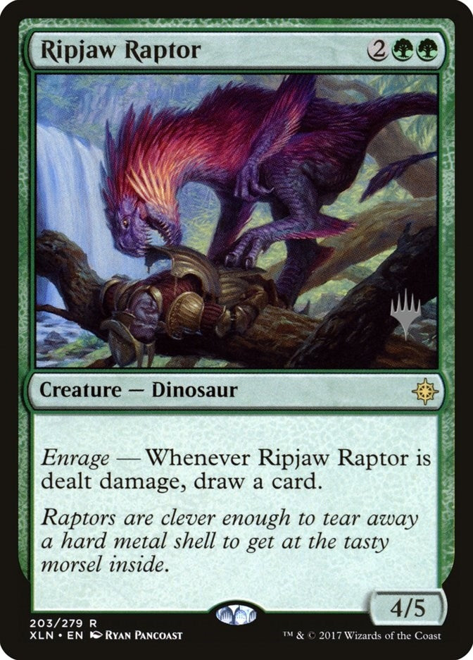 Image for Ripjaw Raptor (203) (Promo Pack: Core Set 2020) - Magic: The Gathering