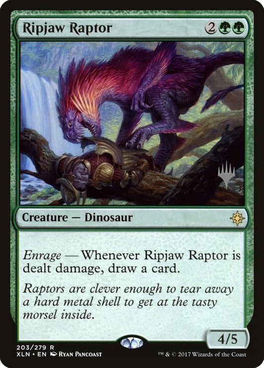 Image for Ripjaw Raptor (203) (Promo Pack: Core Set 2020) - Magic: The Gathering