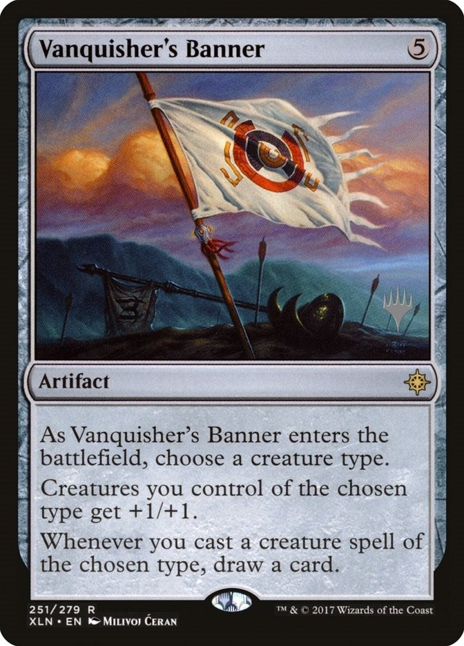 Image for Vanquisher's Banner (251) (Promo Pack: Core Set 2020) - Magic: The Gathering