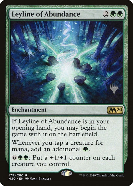 Image for Leyline of Abundance (179) (Promo Pack: Core Set 2020) - Magic: The Gathering