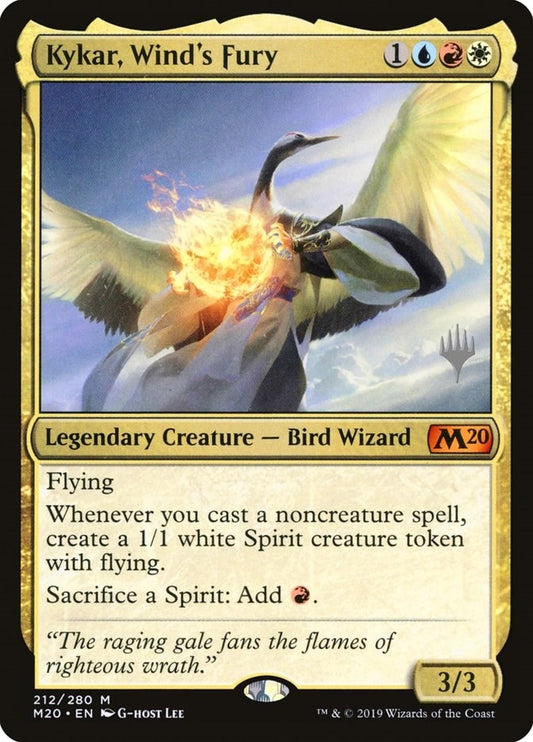 Image for Kykar, Wind's Fury (212) (Promo Pack: Core Set 2020) - Magic: The Gathering