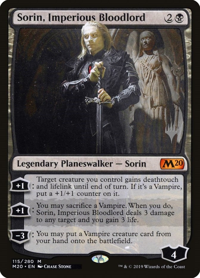 Image for Sorin, Imperious Bloodlord (115) (Promo Pack: Core Set 2020) - Magic: The Gathering