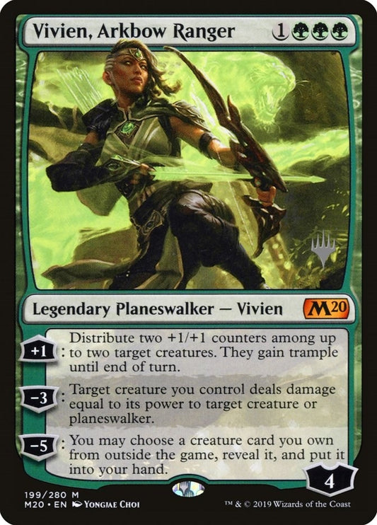 Image for Vivien, Arkbow Ranger (199) (Promo Pack: Core Set 2020) - Magic: The Gathering