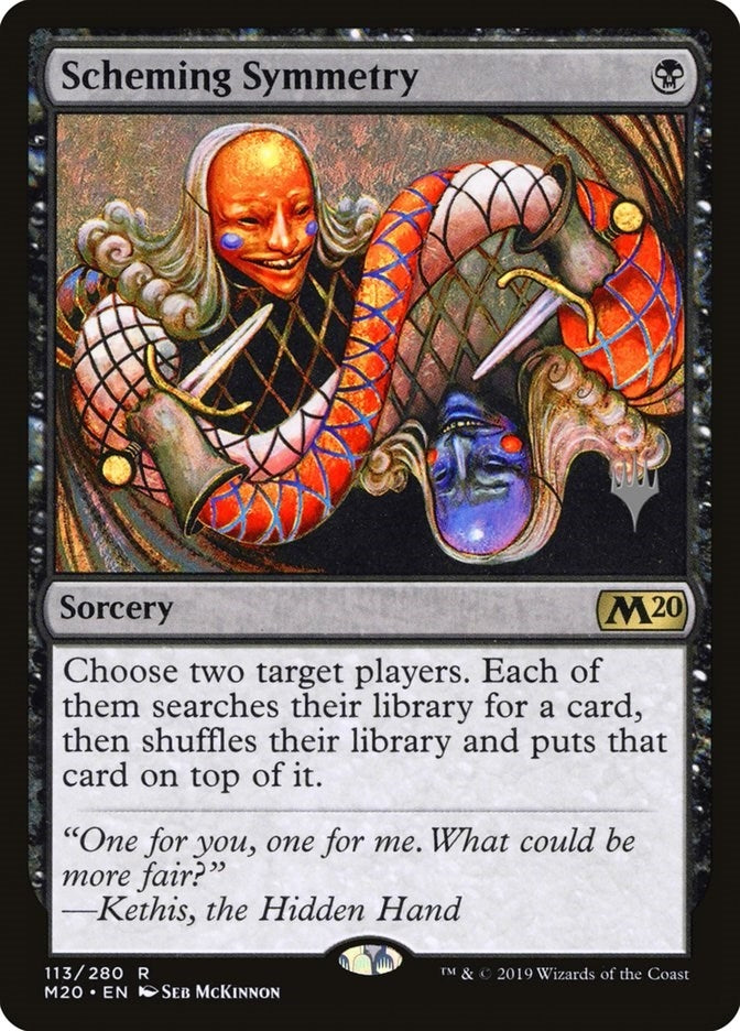 Image for Scheming Symmetry (113) (Promo Pack: Core Set 2020) - Magic: The Gathering