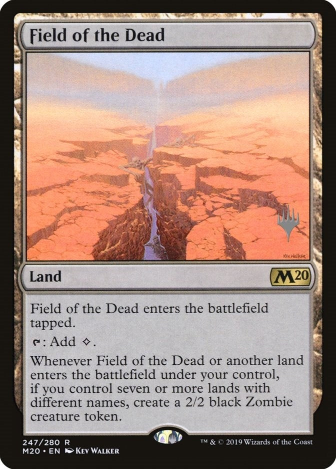 Image for Field of the Dead (247) (Promo Pack: Core Set 2020) - Magic: The Gathering