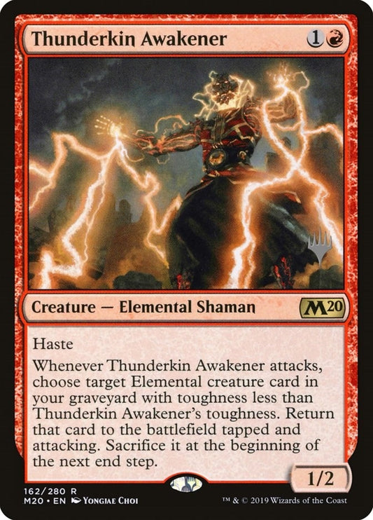 Image for Thunderkin Awakener (162) (Promo Pack: Core Set 2020) - Magic: The Gathering