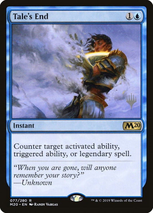 Image for Tale's End (77) (Promo Pack: Core Set 2020) - Magic: The Gathering