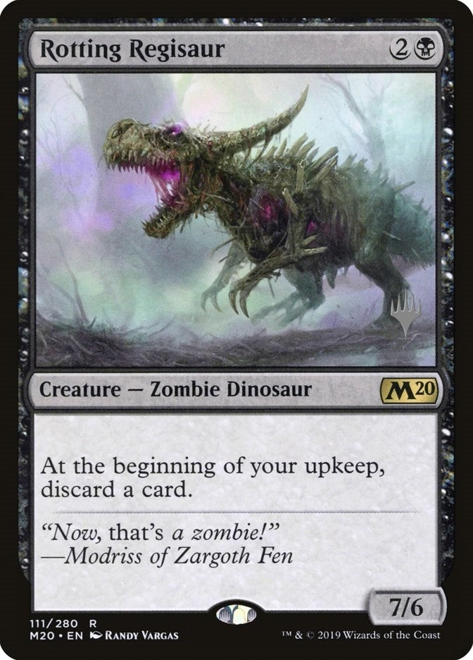 Image for Rotting Regisaur (111) (Promo Pack: Core Set 2020) - Magic: The Gathering