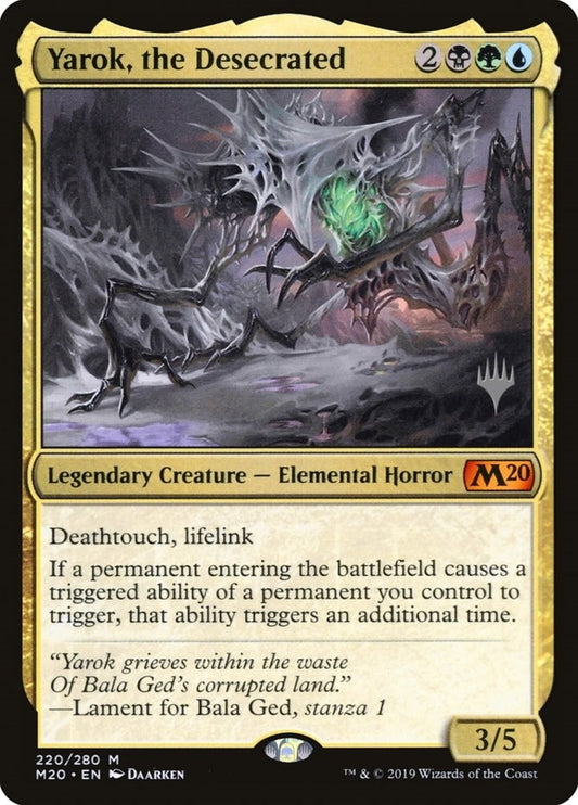Image for Yarok, the Desecrated (220) (Promo Pack: Core Set 2020) - Magic: The Gathering