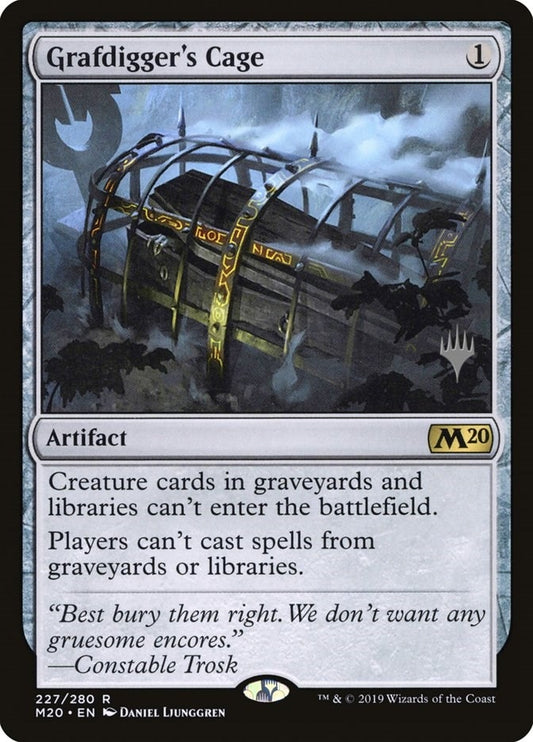 Image for Grafdigger's Cage (227) (Promo Pack: Core Set 2020) - Magic: The Gathering