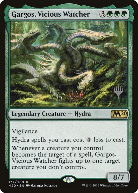 Image for Gargos, Vicious Watcher (172) (Promo Pack: Core Set 2020) - Magic: The Gathering