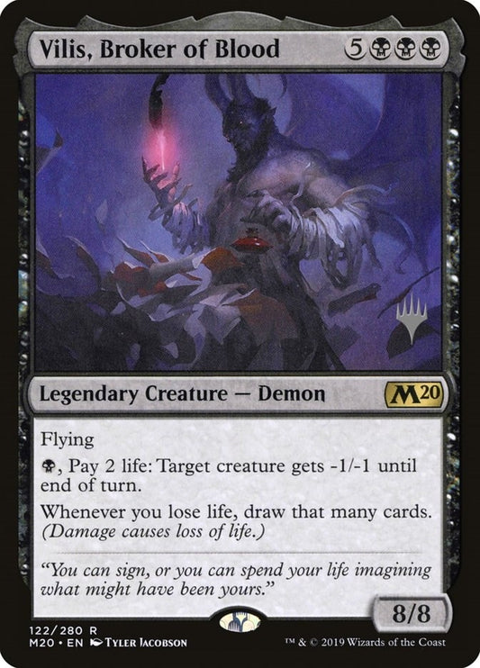 Image for Vilis, Broker of Blood (122) (Promo Pack: Core Set 2020) - Magic: The Gathering