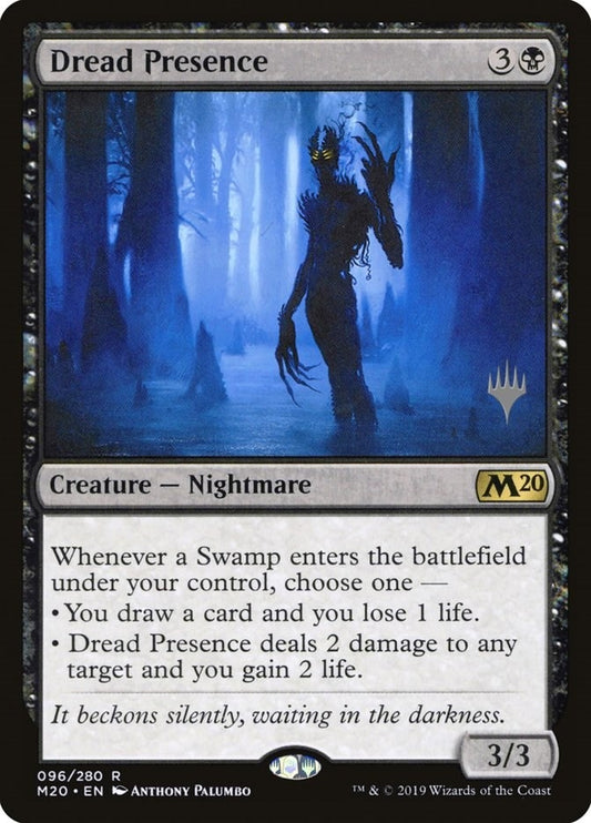 Image for Dread Presence (96) (Promo Pack: Core Set 2020) - Magic: The Gathering