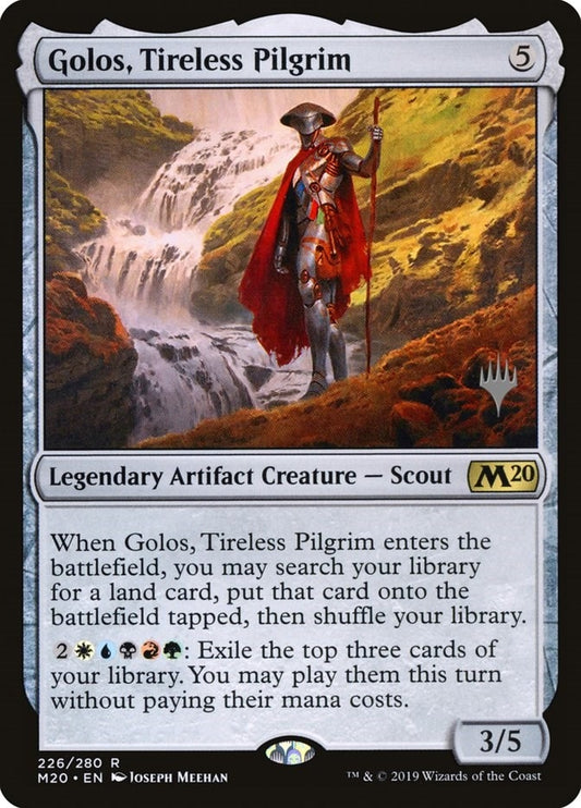 Image for Golos, Tireless Pilgrim (226) (Promo Pack: Core Set 2020) - Magic: The Gathering